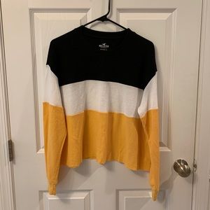 Long sleeve waffle shirt